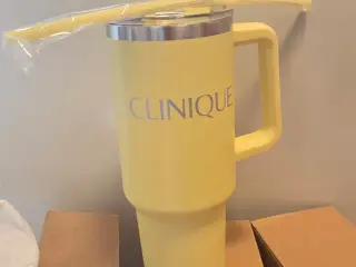 3 stk nyt Clinique termokrus med hank og sugerør g