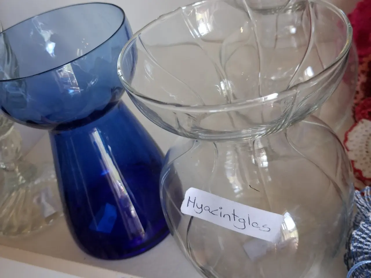 Billede 1 - Gamle Antikke Hyacintglas