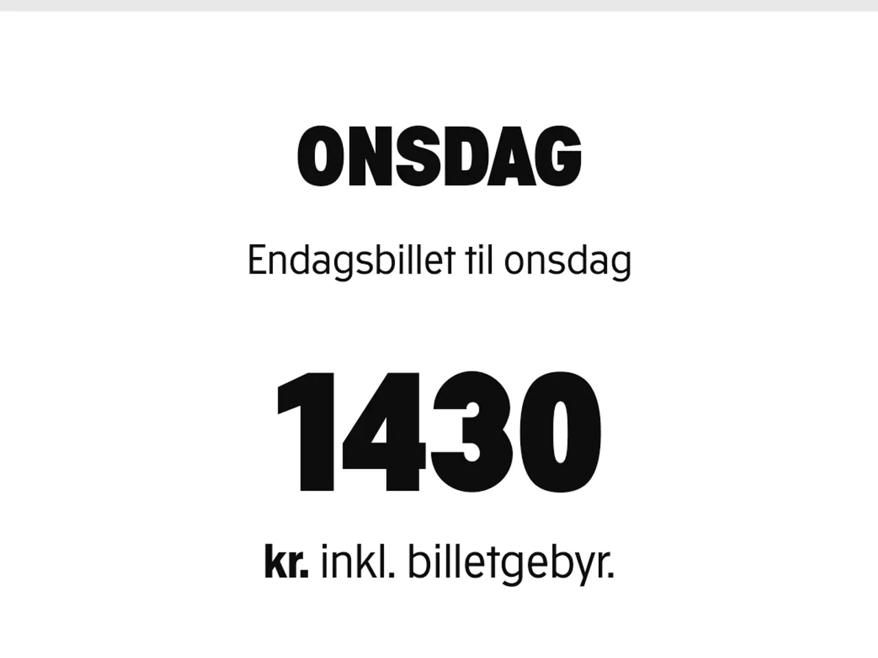 Billede 1 - Søger 2x onsdagsbillet til Roskilde Festival 2026