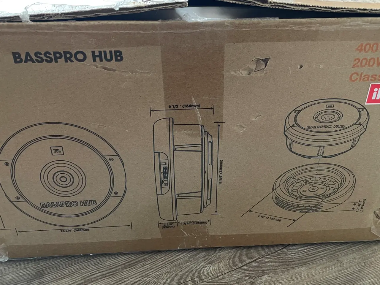 Billede 2 - JBL BassPro 11” bass til reservehjulsbrønden