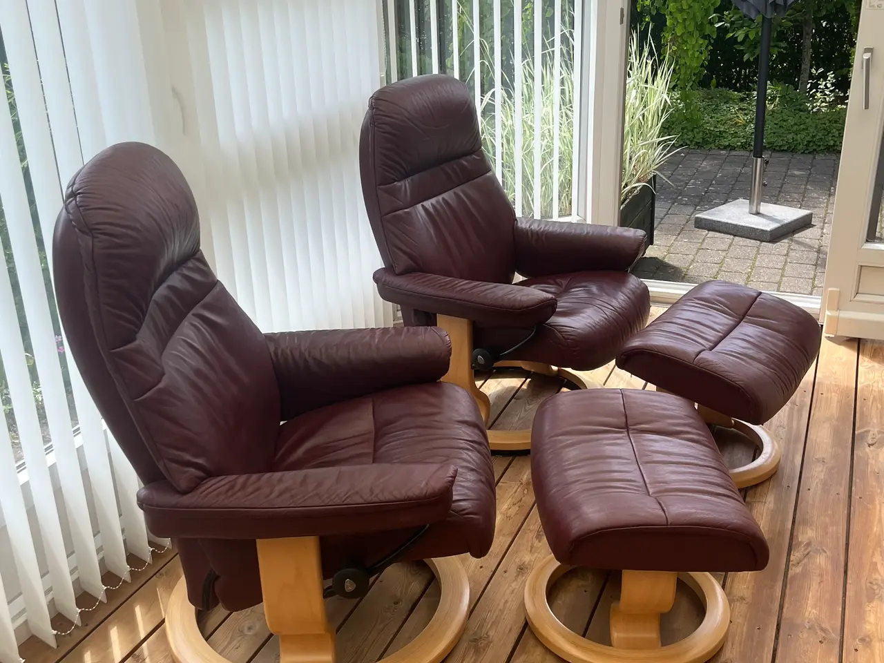 Billede 2 - Gode Stressless stole sælges