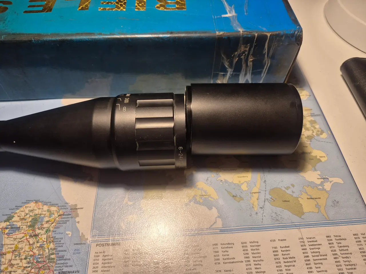 Billede 6 - Tasco 6-24x50 AOE riffel sigtekikkert.