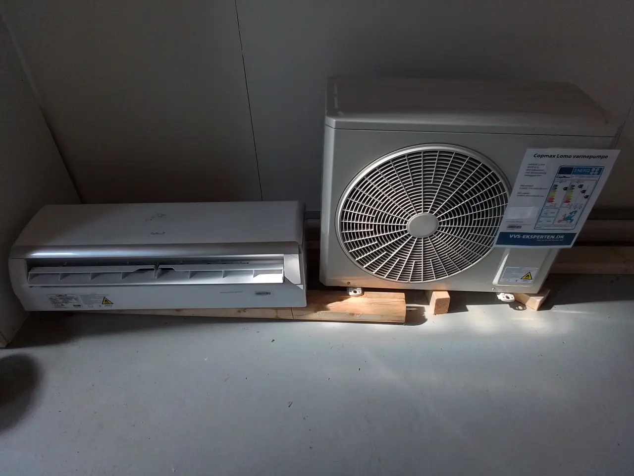 Billede 1 - Varmepumpe/aircon