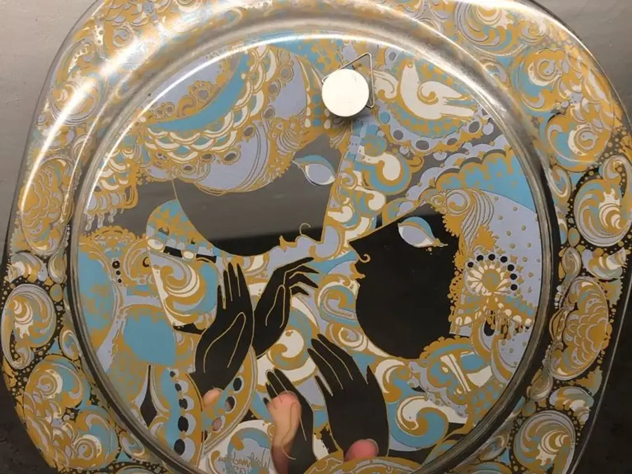 Billede 5 - Retro Wiinblad glas platter 1976 og 1977