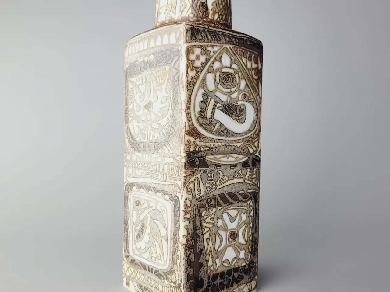 Billede 1 - ⭐️· Royal Copenhagen Fajance Flaskevase - Tenera