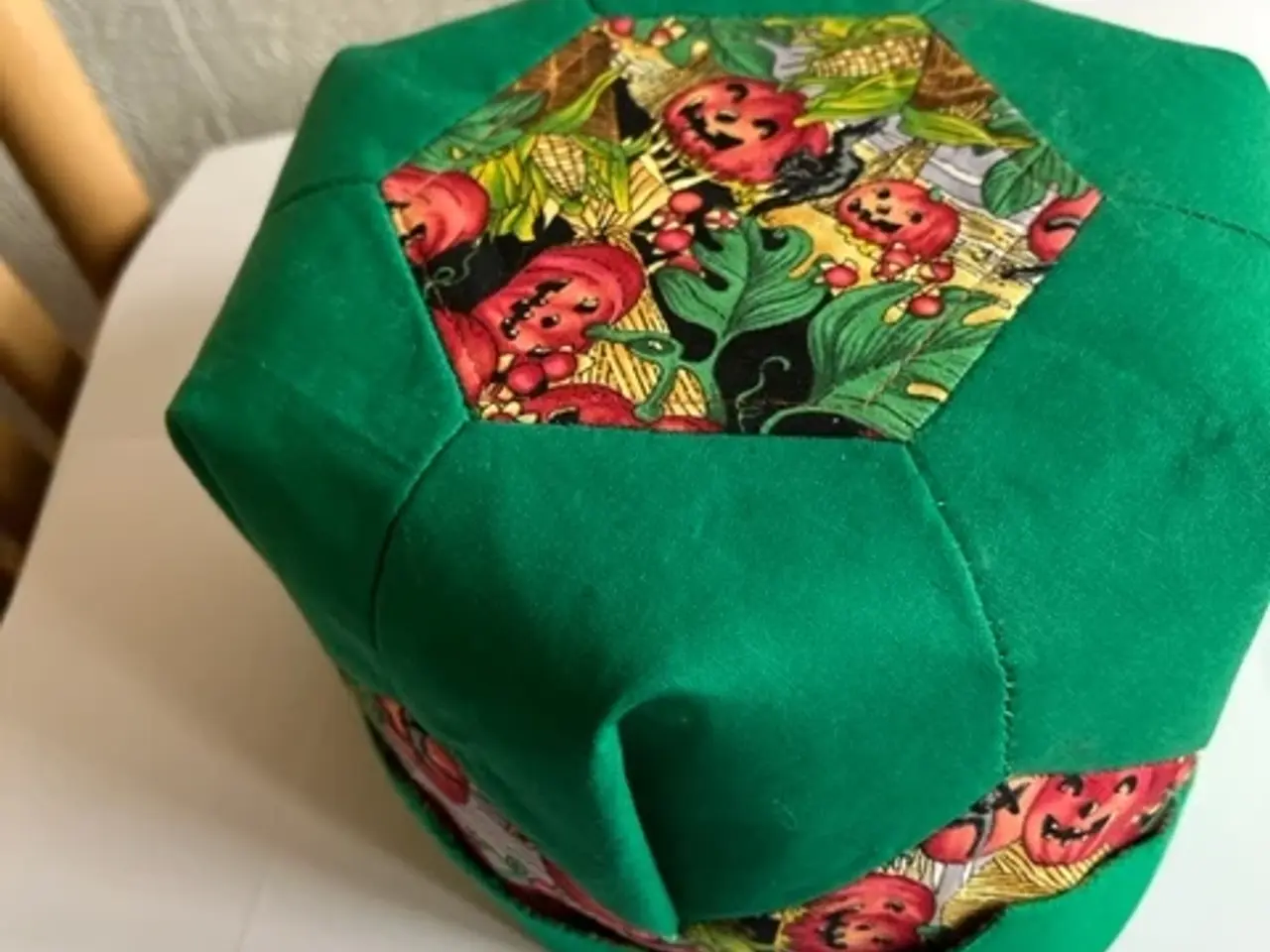 Billede 9 - Brødkurv syet i patchwork