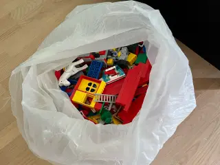 Små legoklodser, diverse plader