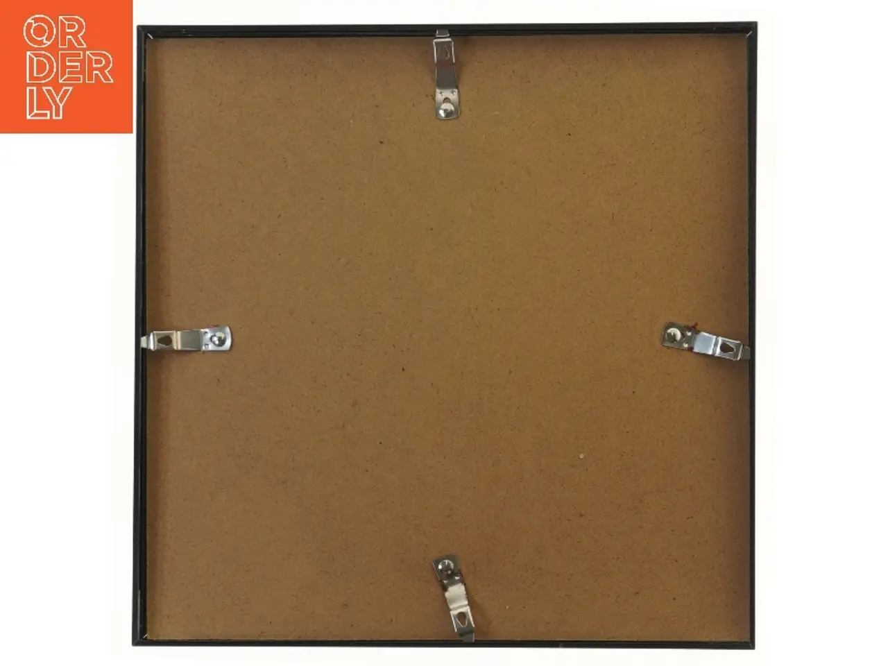 Billede 2 - Sort billedramme 32,5x32,5 cm (str. 32,5x32,5 cm)