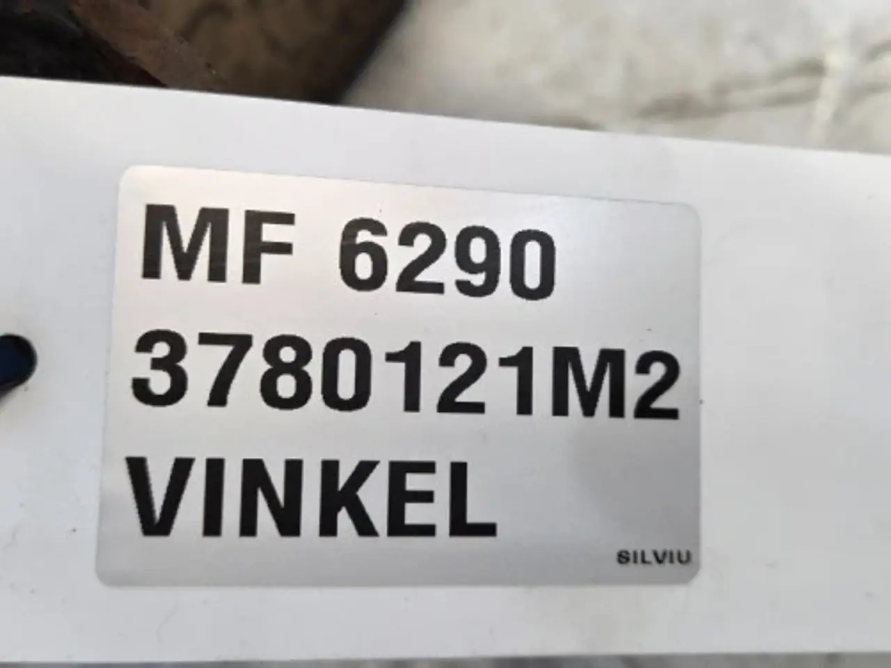 Billede 17 - Massey Ferguson 6290 Udstødningsrør 3780121M2