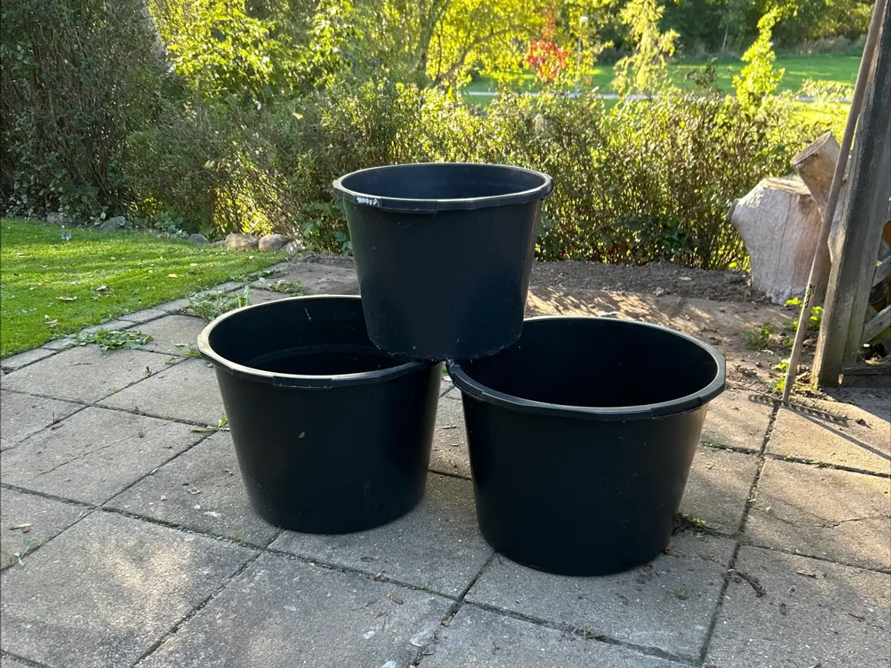 Billede 1 - Murebaljer 2x90L og 1x45L