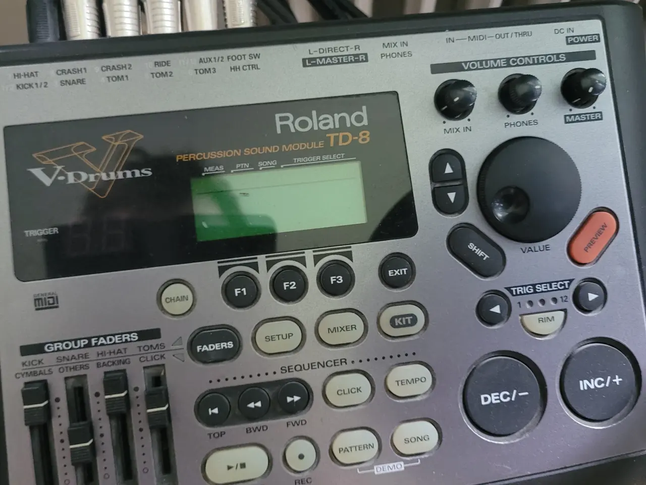 Billede 1 - El trommesæt Roland 