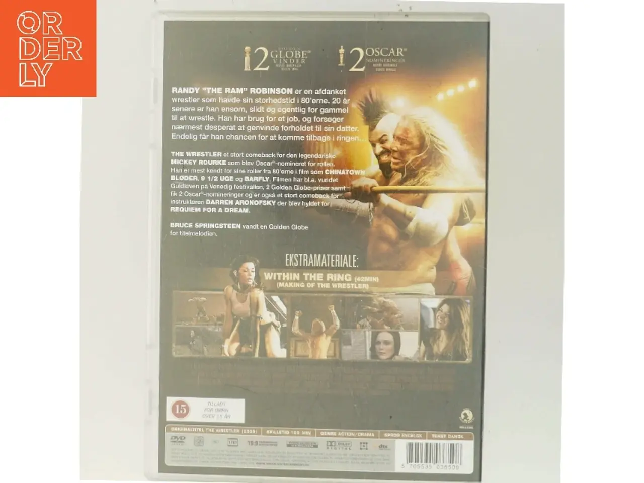 Billede 3 - THE WRESTLER* med Mickey Rourke (DVD)