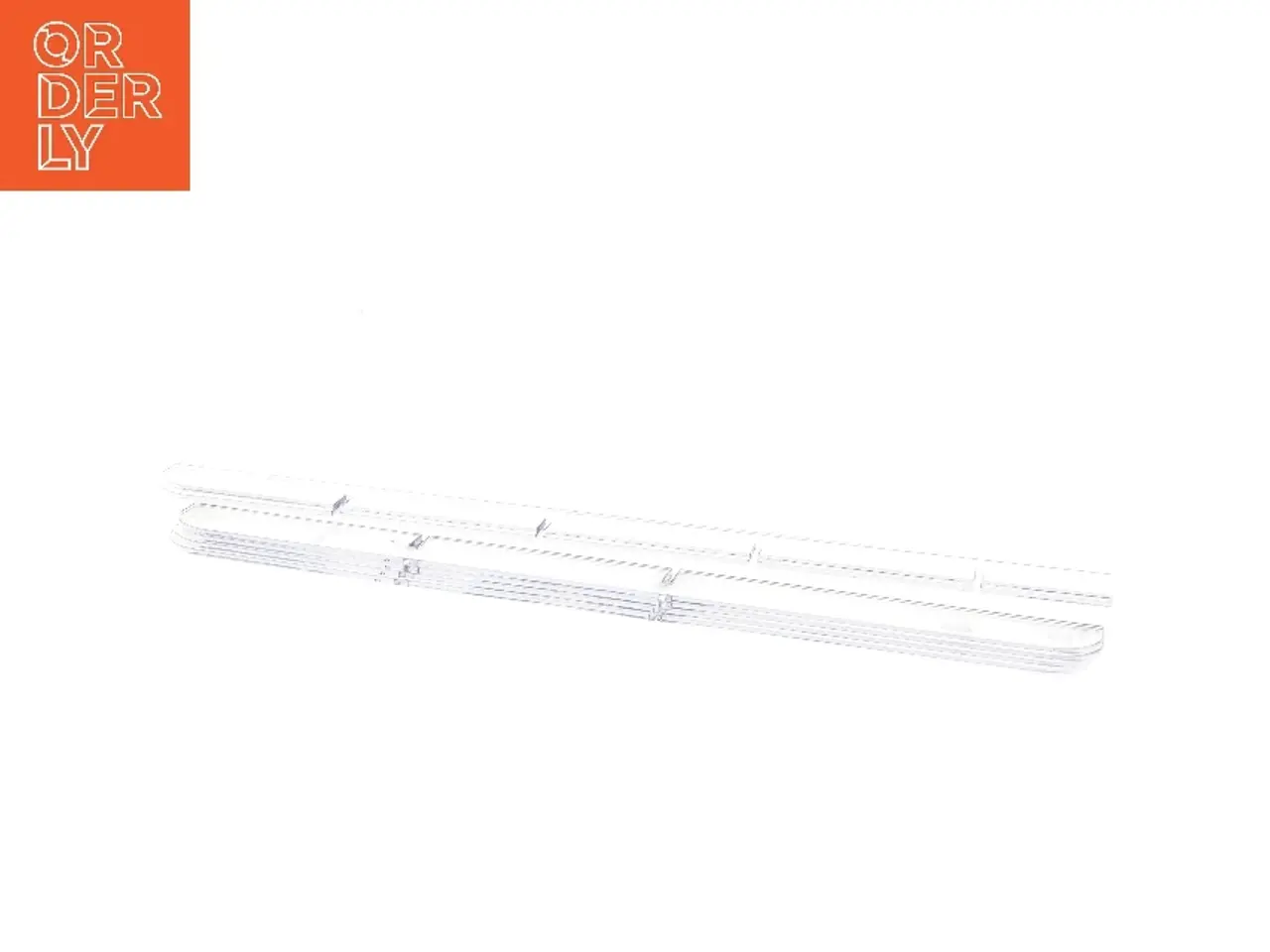 Billede 1 - Gennemsigtig plastik hylde (str. 65 og 53 x cm)
