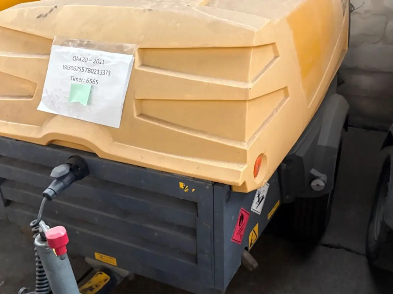 Billede 1 - Atlas Copco QAX 20 Mobil generator  20 kVA / 16 kW