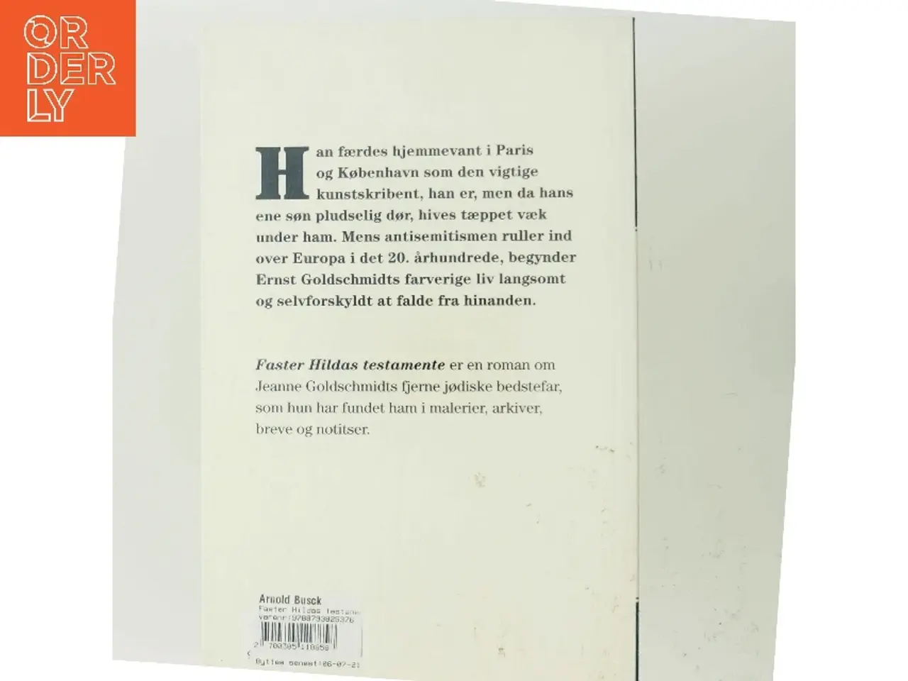 Billede 3 - Faster Hildas testamente af Jeanne Goldschmidt (Bog)
