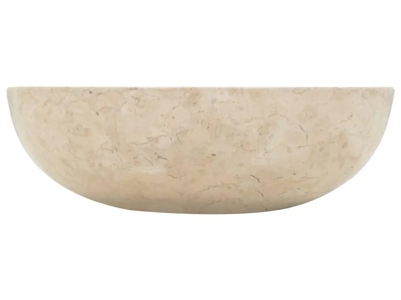 Billede 5 - Håndvask 40 x 12 cm marmor cremefarvet