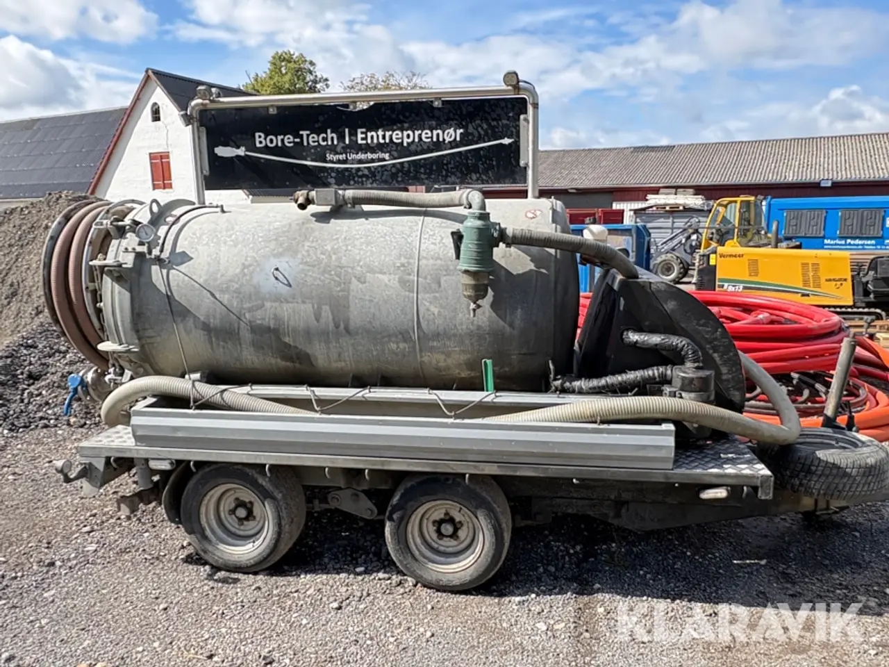 Billede 7 - Trailer med slamsuger og tip Pijnappel PTK 3500