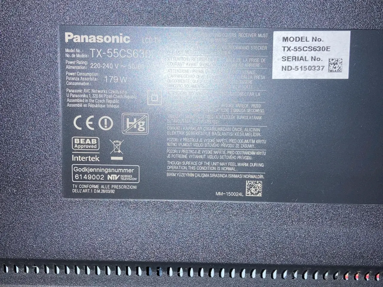 Billede 2 - Panasonic TX-55CX670E 55" LED TV
