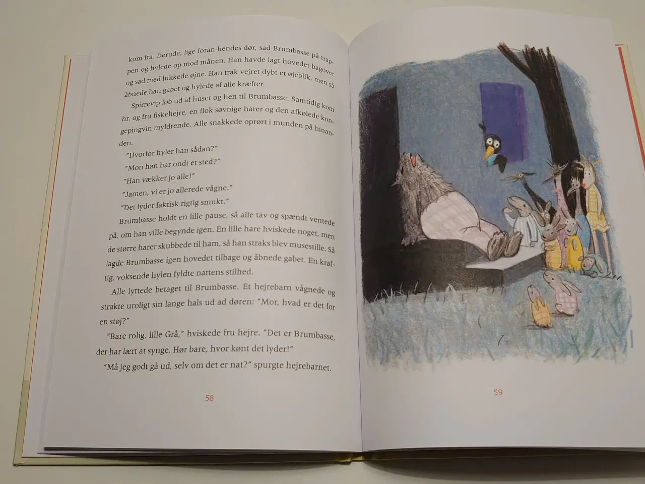 Billede 3 - Annette Pehnt: Brumbasse. Illustreret Jutta Bauer.