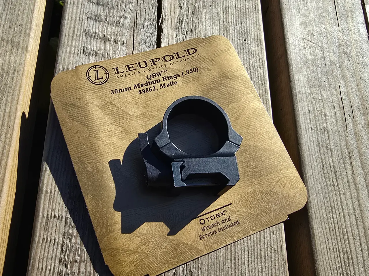 Billede 4 - Leupold QRW 30mm Medium Ring (.850) - 49863, Matte