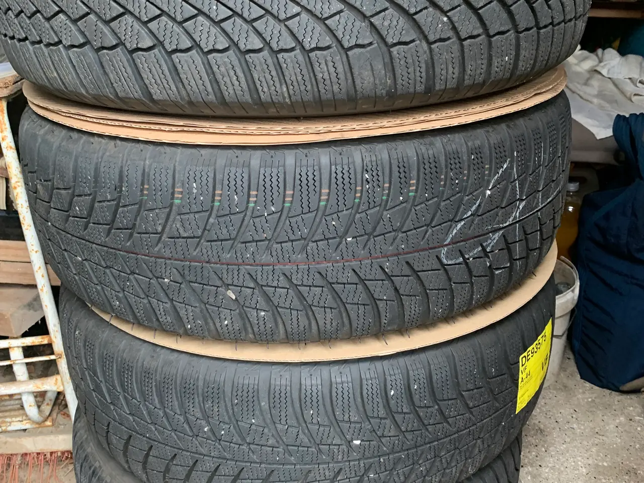 Billede 3 - 4 komplette Vinterhjul til VOLVO S40 V40 V50 C30
