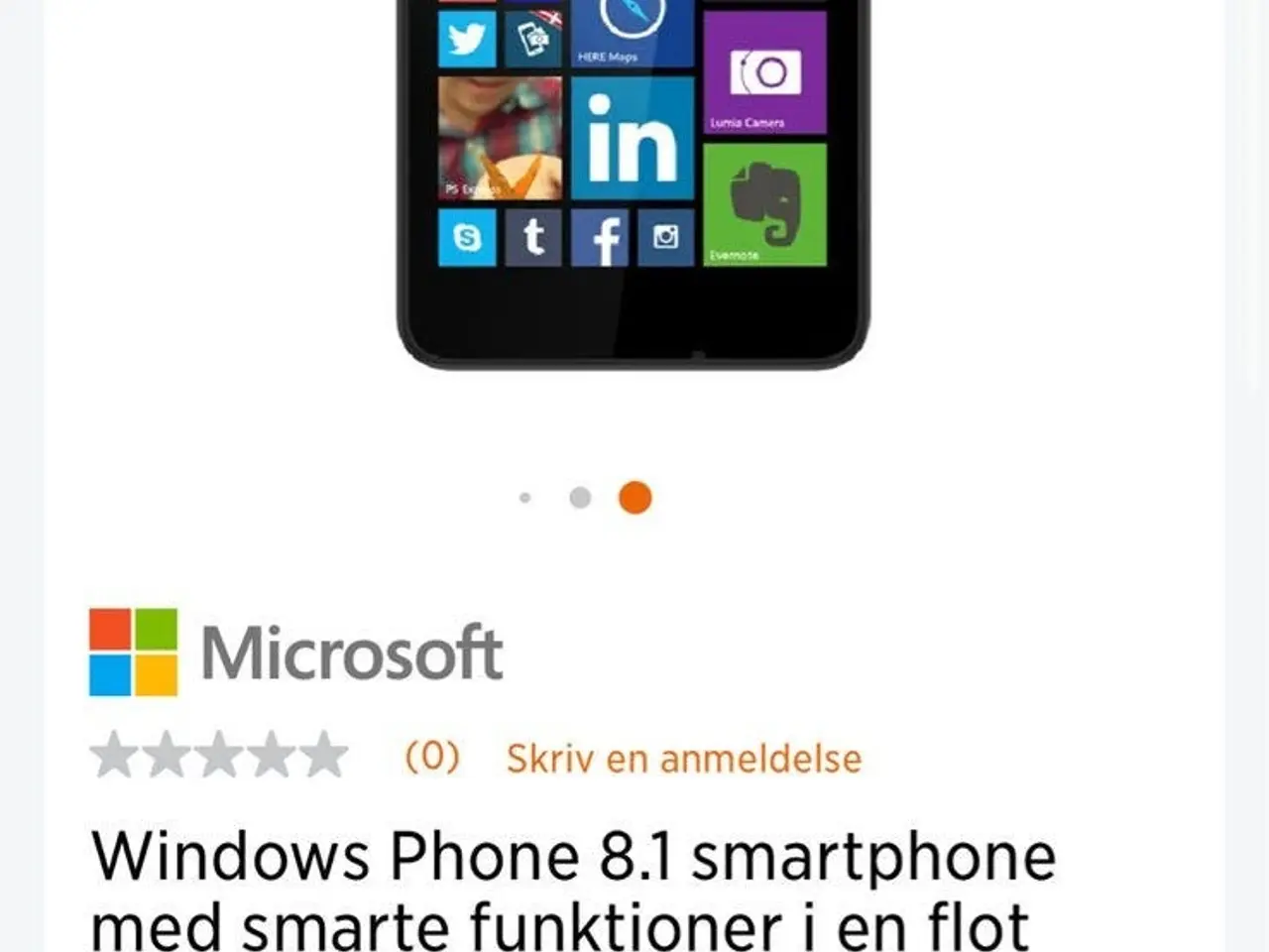Billede 2 - Nokia Lumia 640, 8 GB, perfekt