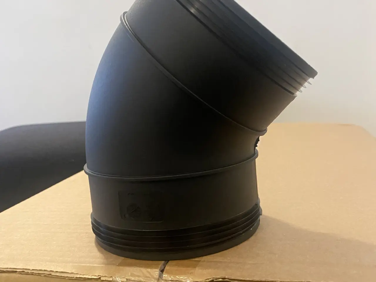 Billede 5 - Uponor ventilations plastbøjninger – 45° & 90° – N