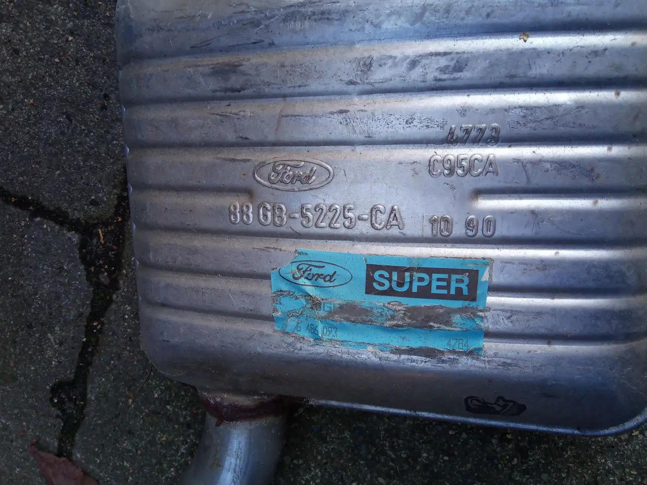 Billede 3 - Ford Scorpio Midterste lydpotte