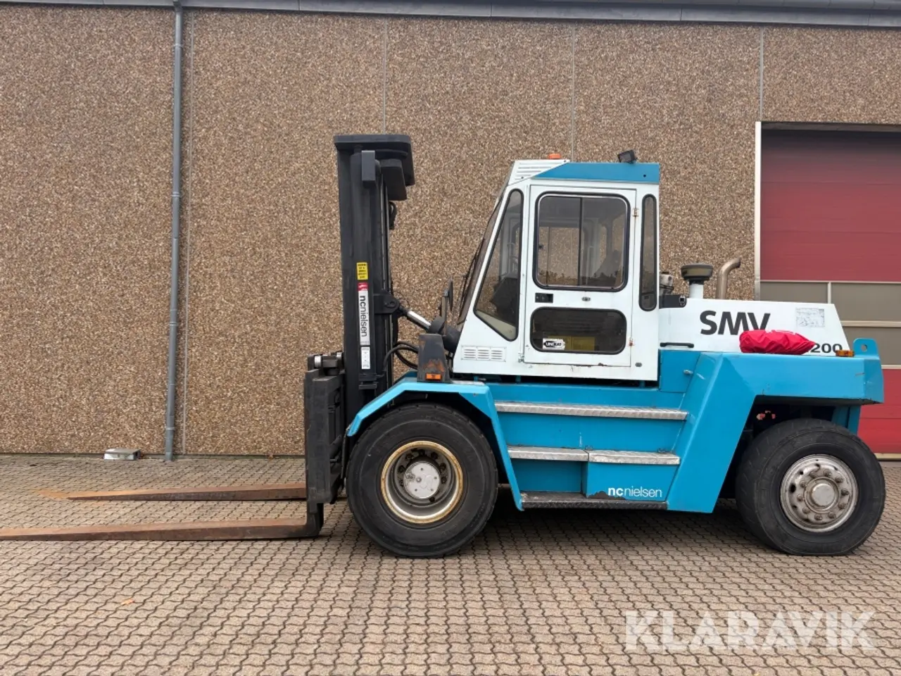 Billede 2 - Gaffeltruck SMV 15-1200 15.000 kg med vendbart styr