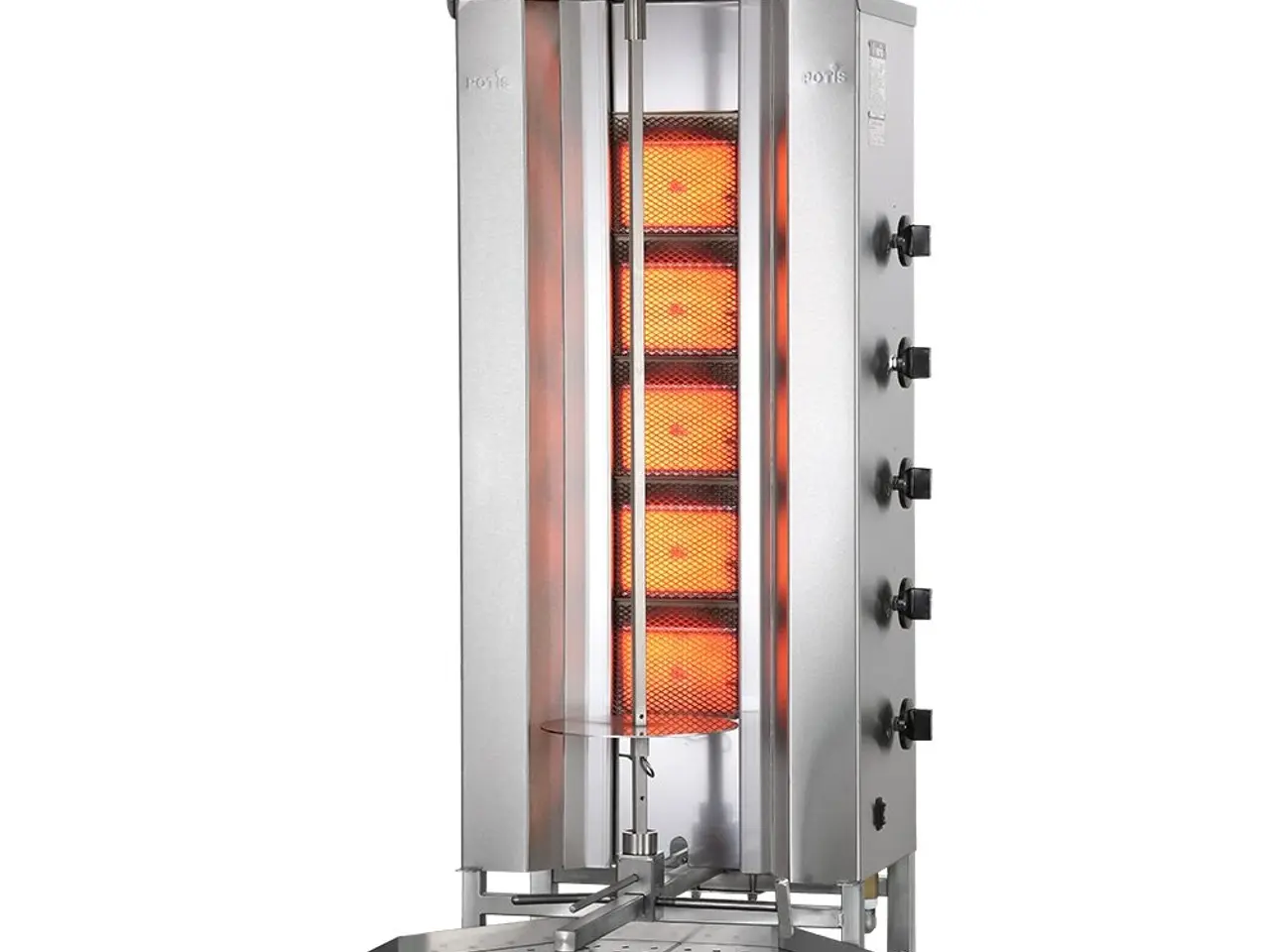 Billede 1 - Kebab & Shawarma grill til gas – 50 kg kød