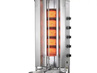 Kebab & Shawarma grill til gas – 50 kg kød