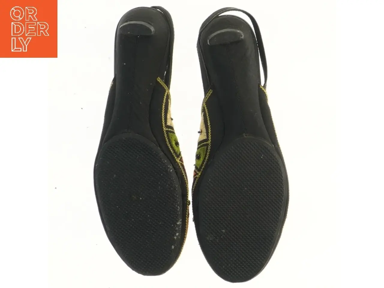 Billede 2 - Broderede ballerinaer, str. 39 fra R&D (str. 39 )