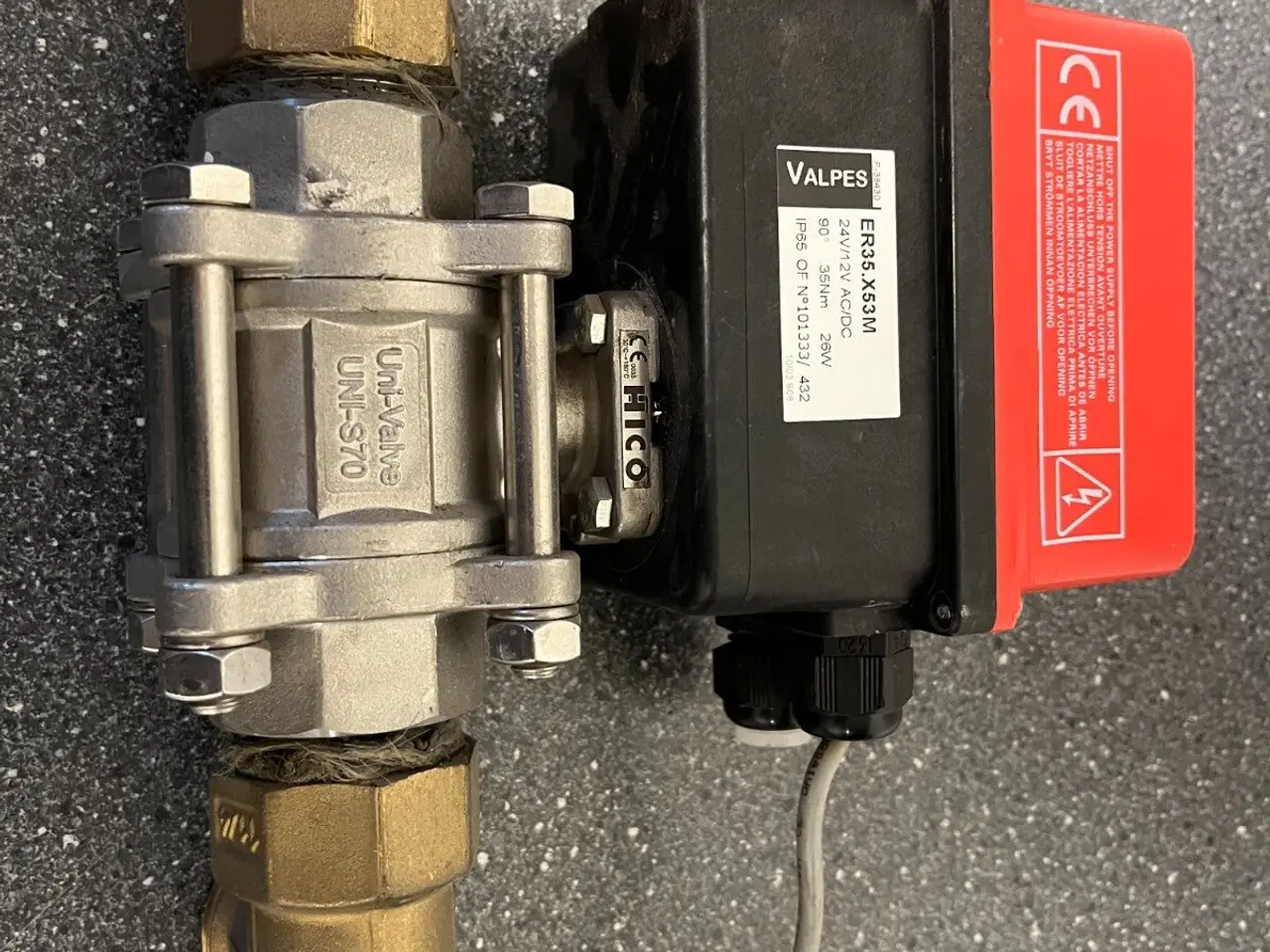 Billede 5 - Valpes ER35.X53M Electric Actuator med Uni-ventil