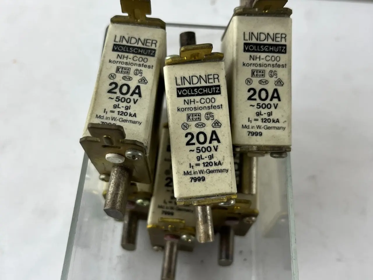 Billede 9 - Lindner NH-C00 7999 Fuse 20A 500V gL-gI Vollschutz