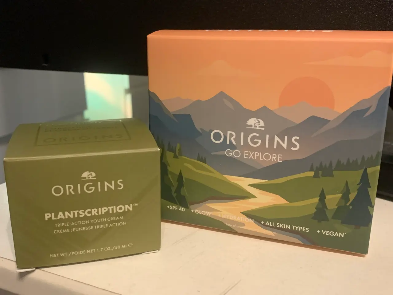 Billede 1 - Origins Dagcreme og Travel set produkter 