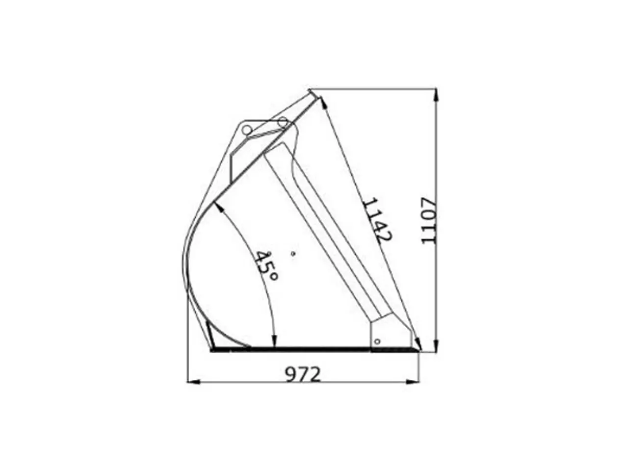 Billede 2 - JST S skovl 220-260 cm.