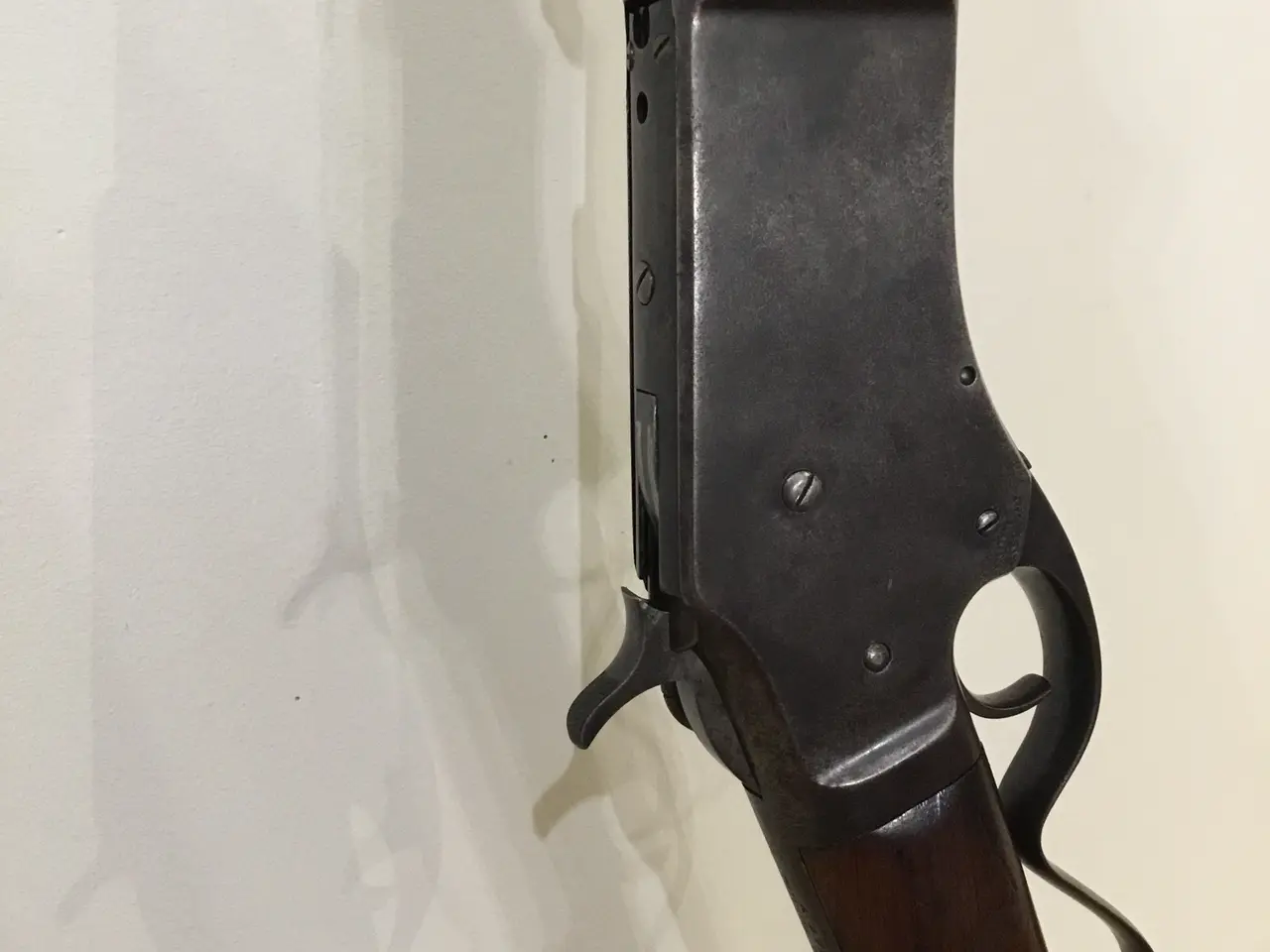 Billede 2 - Sjældent samlervåben. A.Burgess Model 1873.