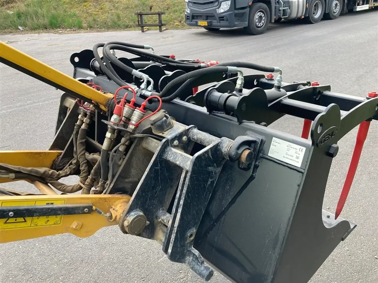 Billede 10 - MO 140 cm 2 delt Overfaldsskovl EURO beslag