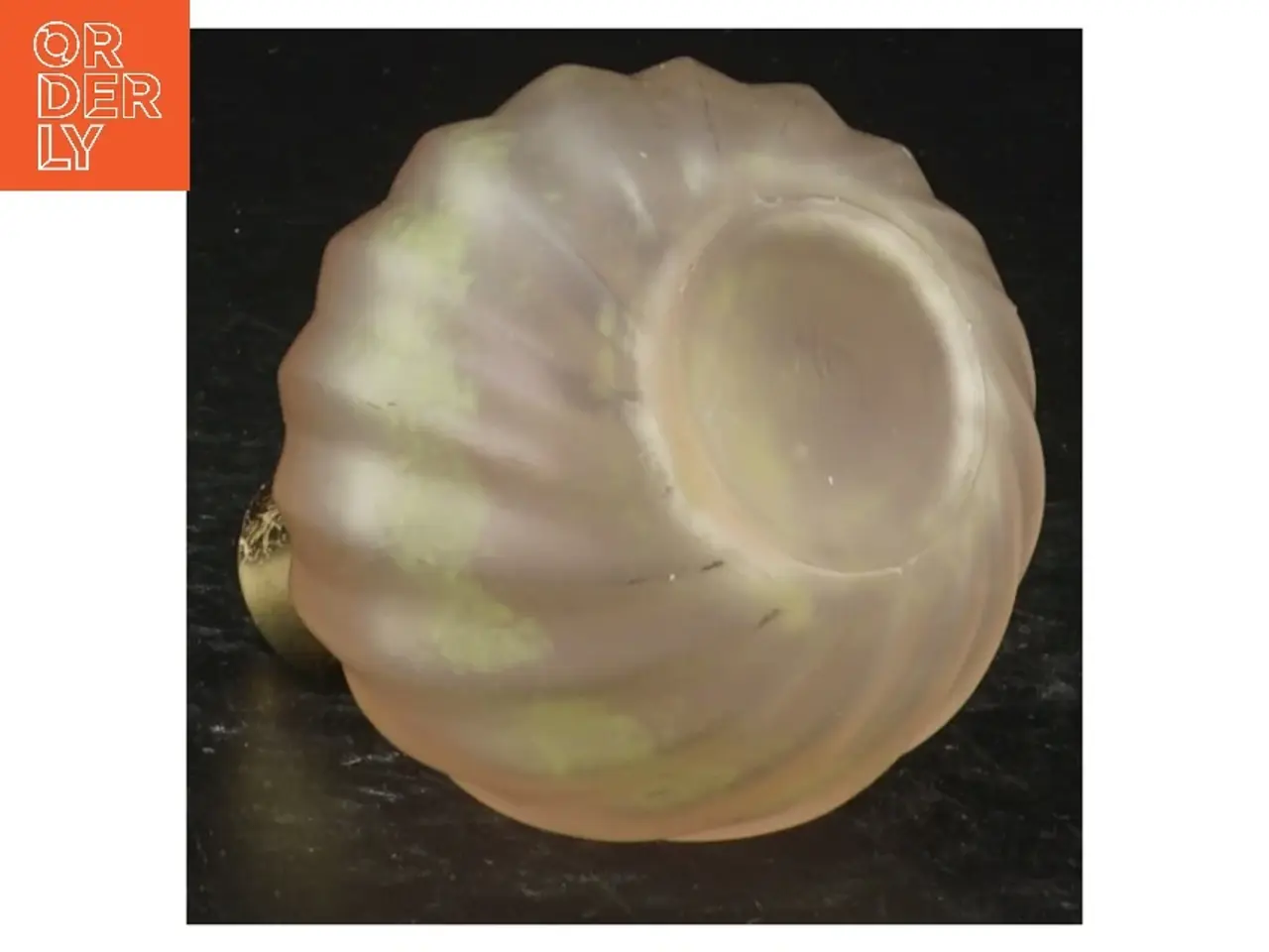 Billede 1 - Vintage glas parfumeflaske (str. 10 cm)