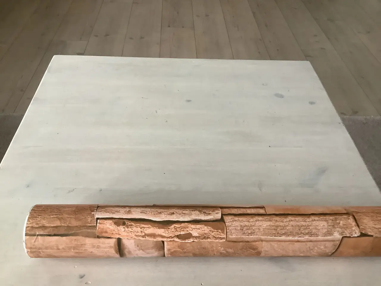 Billede 2 - Dekorationsfolie Stenlook rulle brun