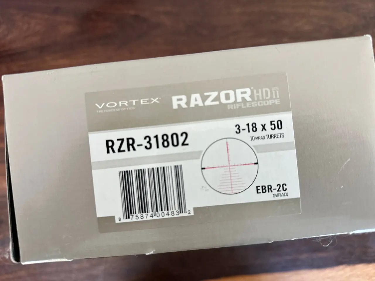 Billede 18 - Vortex Razor HD Gen II 3-18x50 med EBR-2C MRAD