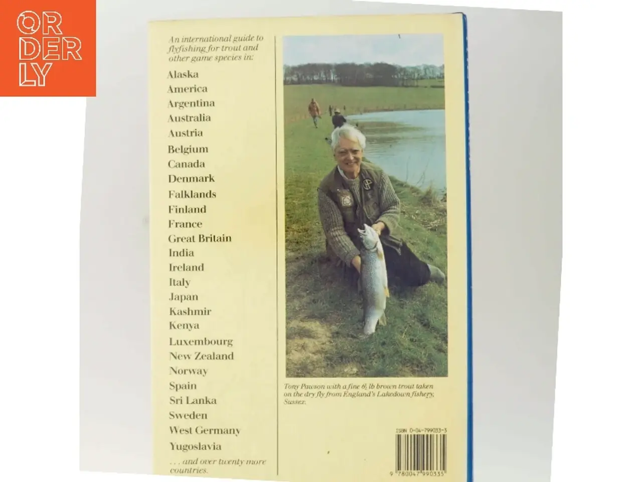 Billede 3 - Flyfishing Around the World af Tony Pawson (Bog)