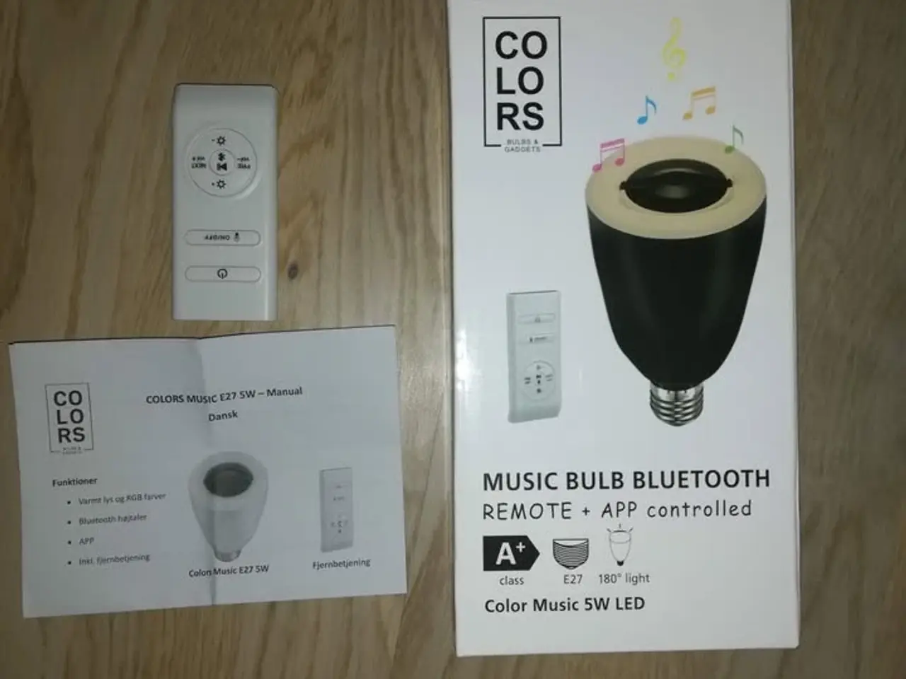 Billede 1 - Bluetooth Højtaler udformet som pære til lampe