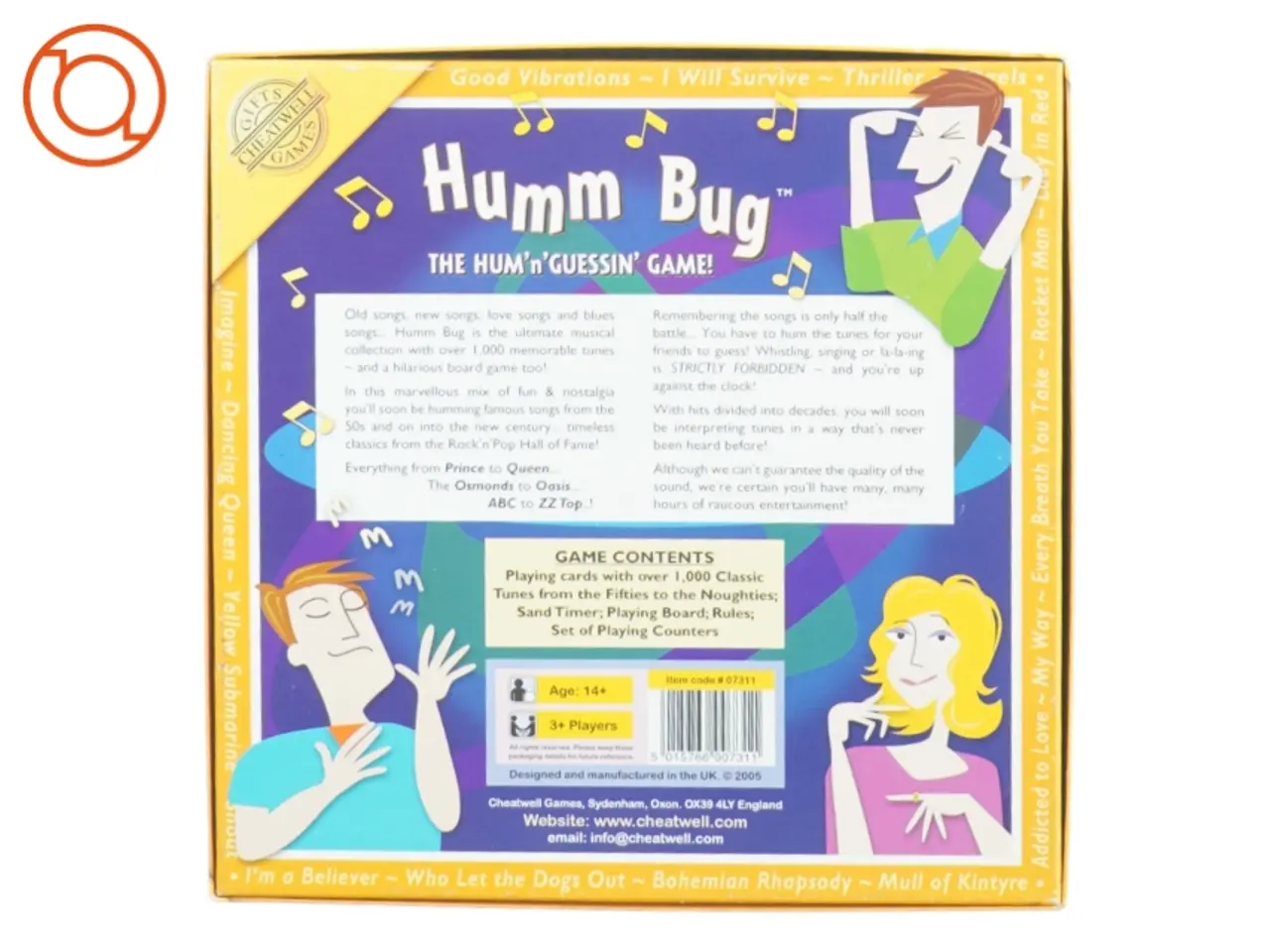 Billede 3 - Humm bug fra Gifts Cheatwell Games (str. 27 x 7 cm)