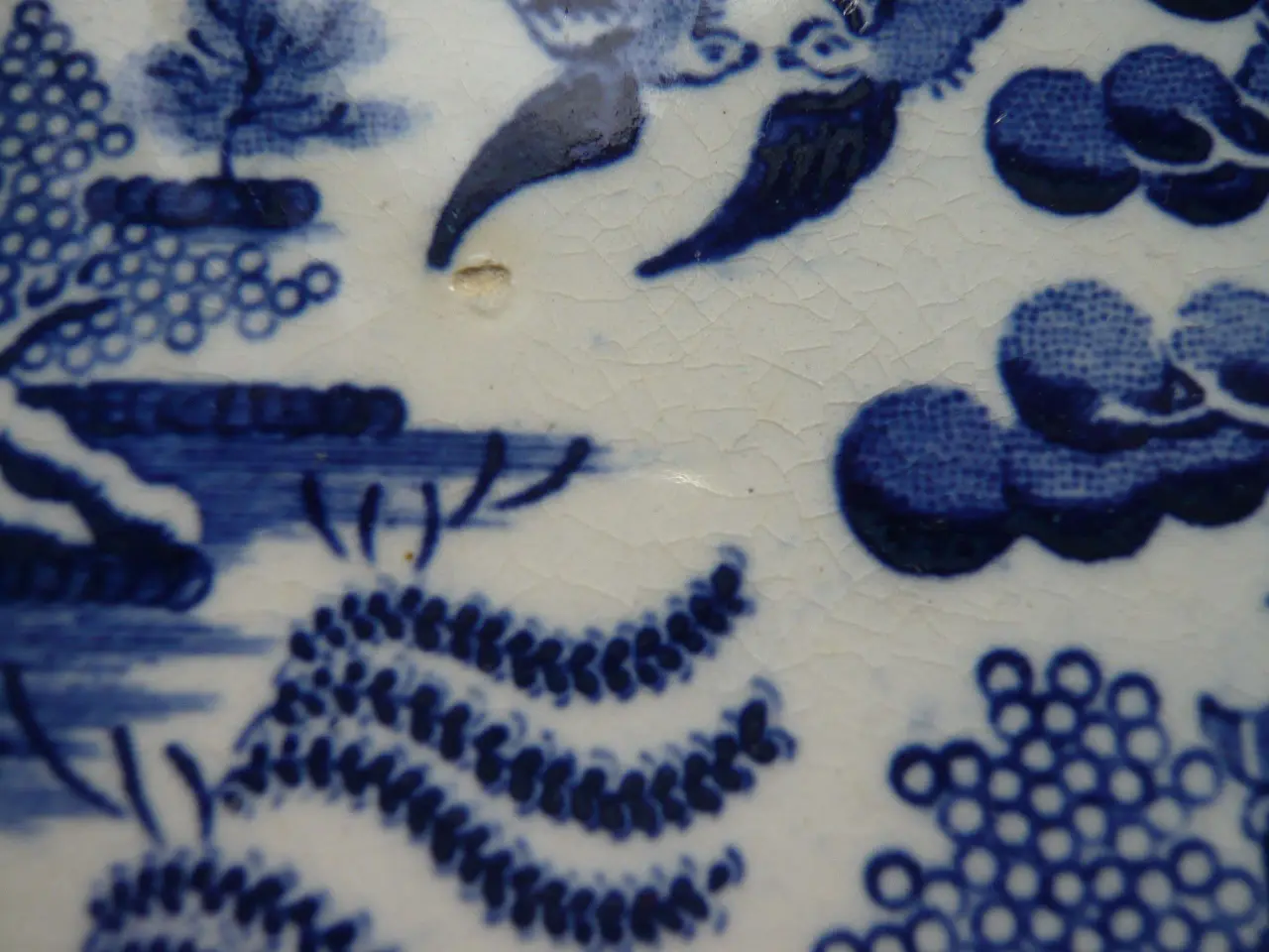 Billede 4 - Antik Blue Willow fra Fell & Co - flad tallerken