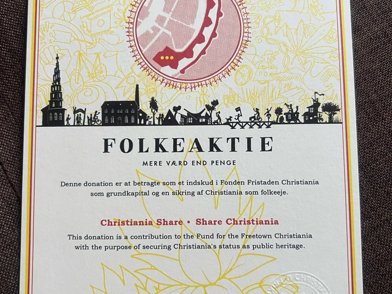 Billede 1 - Christiana Folkeaktie