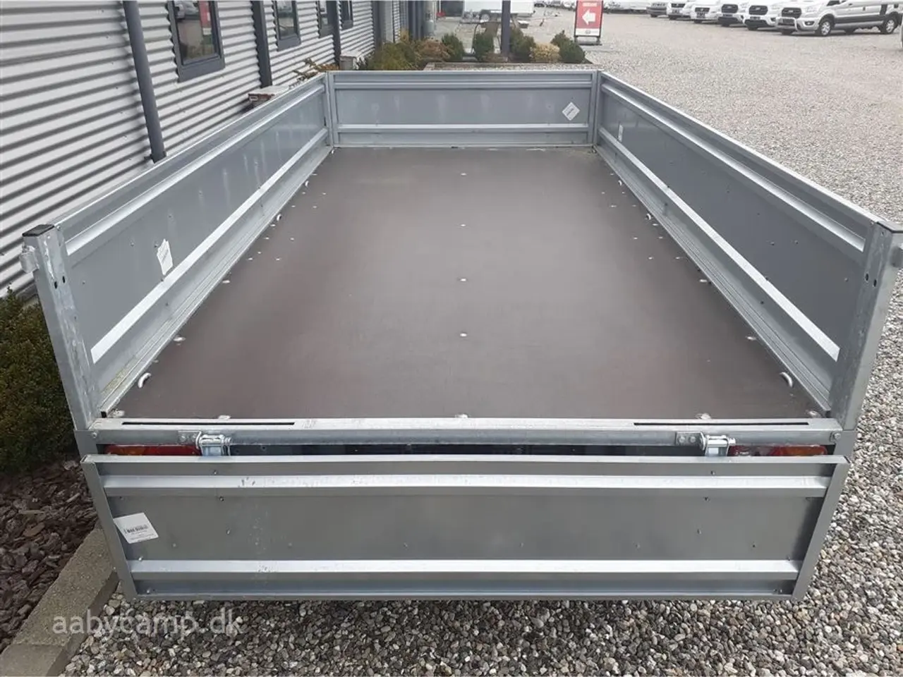 Billede 3 - 0 - Martz Transporter 3015/2 750 Kg.   Stor 750 kg boggie trailer til skarp pris Nu Med 40 Cm. sider.