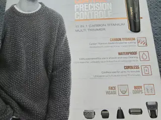 BaByliss Multitrimmer med alt tilbehør