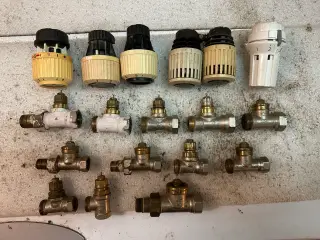 Danfoss "Fremløbs" Termostatventiler og Følere