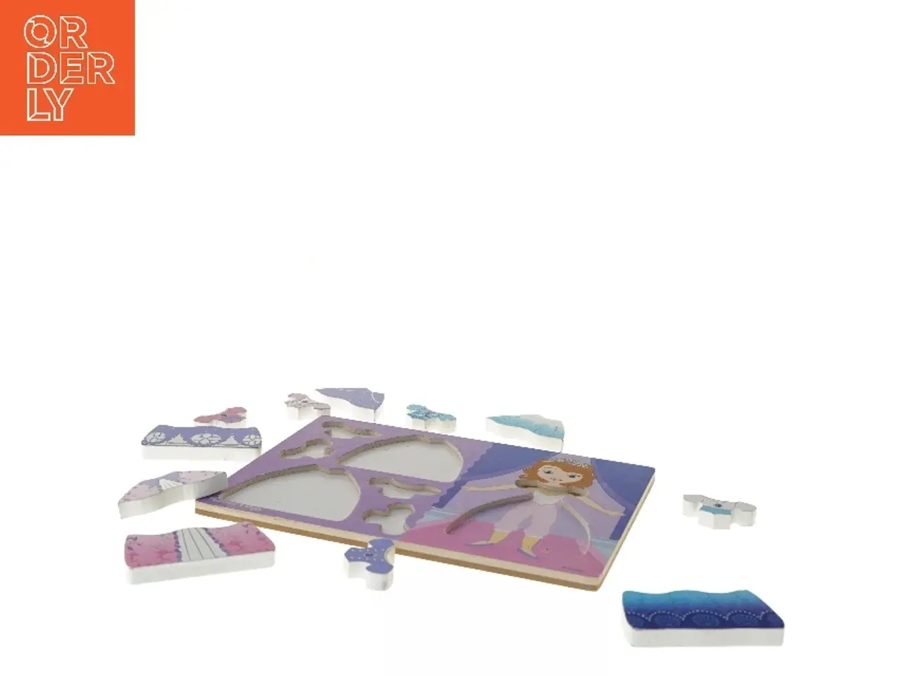 Billede 3 - Disney prinsesse påklædningspuzzle fra Melissa & Doug (str. 30x22,5 cm)